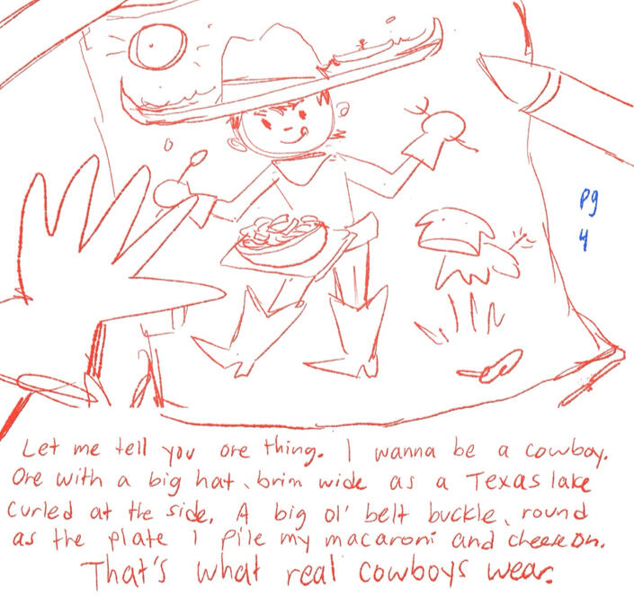 Rough Storyboard Page One
